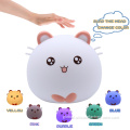 China Silicone Cute Cat Jellyfish Night Light Manufactory